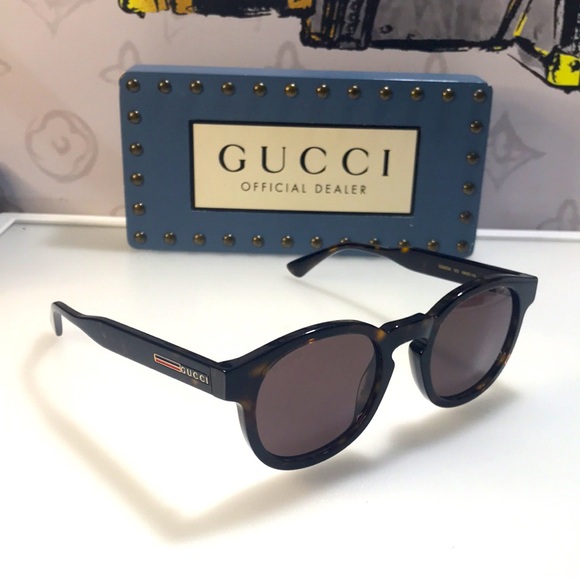 New Authentic  Gucci Men's GG0825S 49mm Sunglasses - Picture 4 of 11